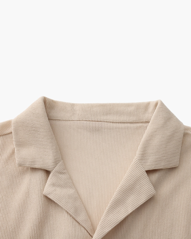 Côte d'Azur Velvet Corduroy Co-Ord Set | Europa