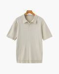 Ravello Ribbed Knit Polo Shirt | Europa