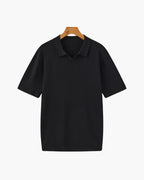 Ravello Ribbed Knit Polo Shirt | Europa