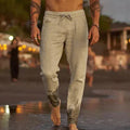 Positano Pure Linen Beach Pants | Europa