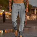 Positano Pure Linen Beach Pants | Europa