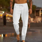 Positano Pure Linen Beach Pants | Europa