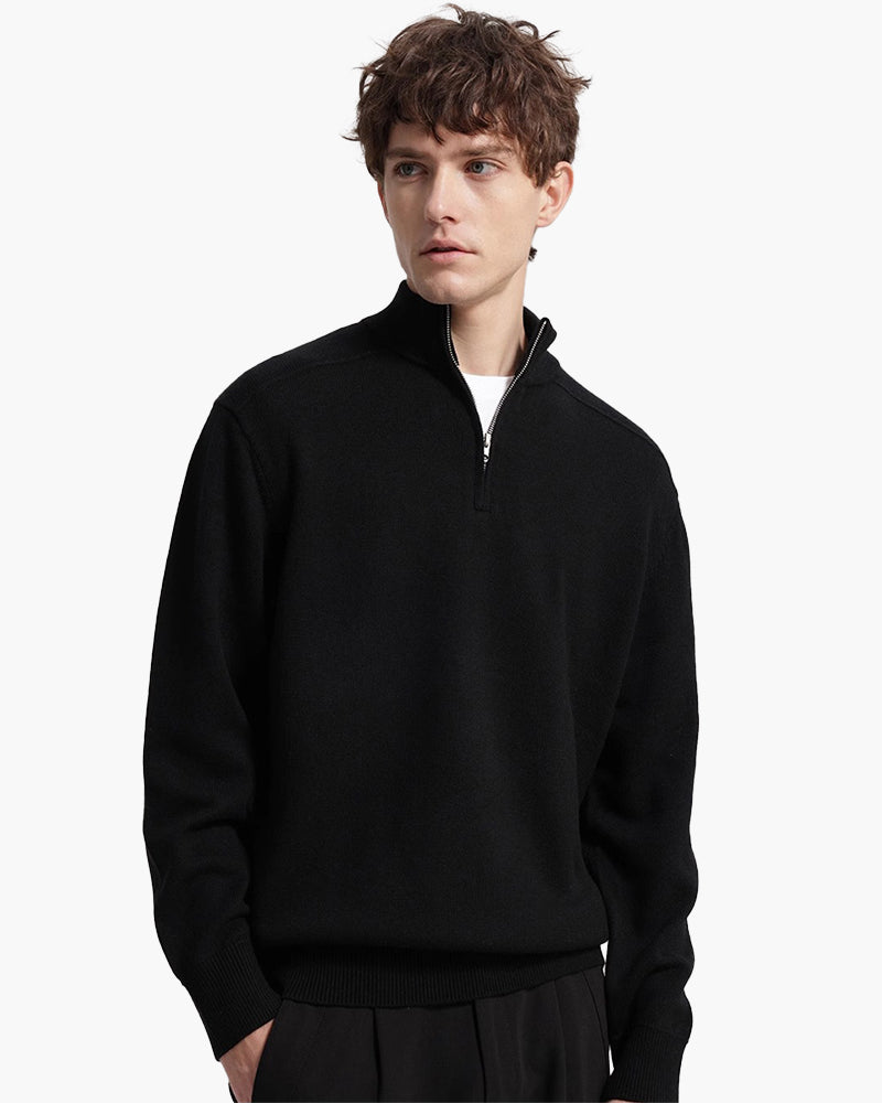 Innsbruck 100% Merino Wool Half-Zip Sweater | Europa