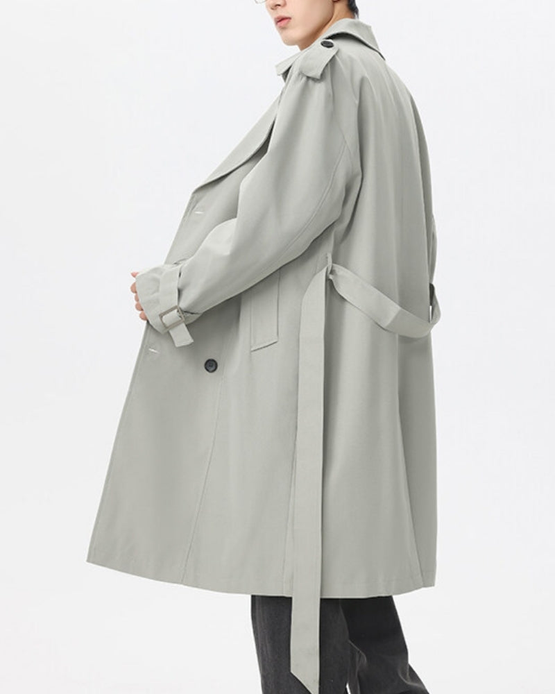 Europa Classic Double-Breasted Trench Coat | Europa