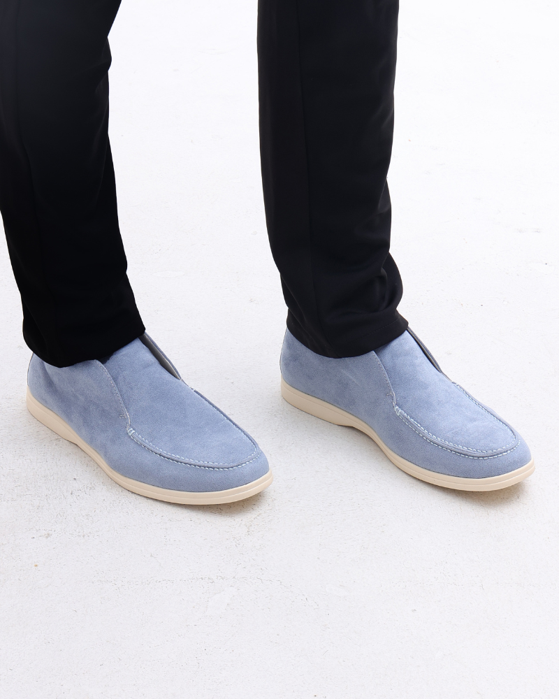 Sloane High-Top Suede Loafers | Europa