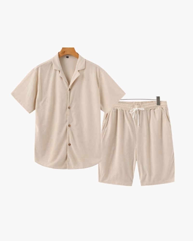 Côte d'Azur Velvet Corduroy Co-Ord Set | Europa
