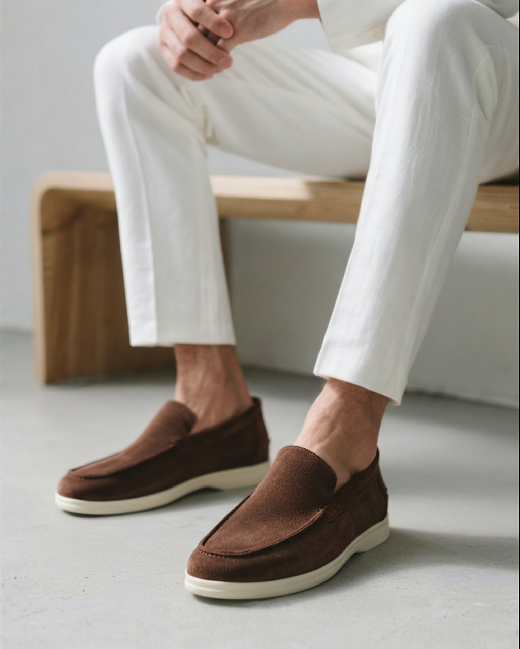 Europa Classic Wildleder Slipper