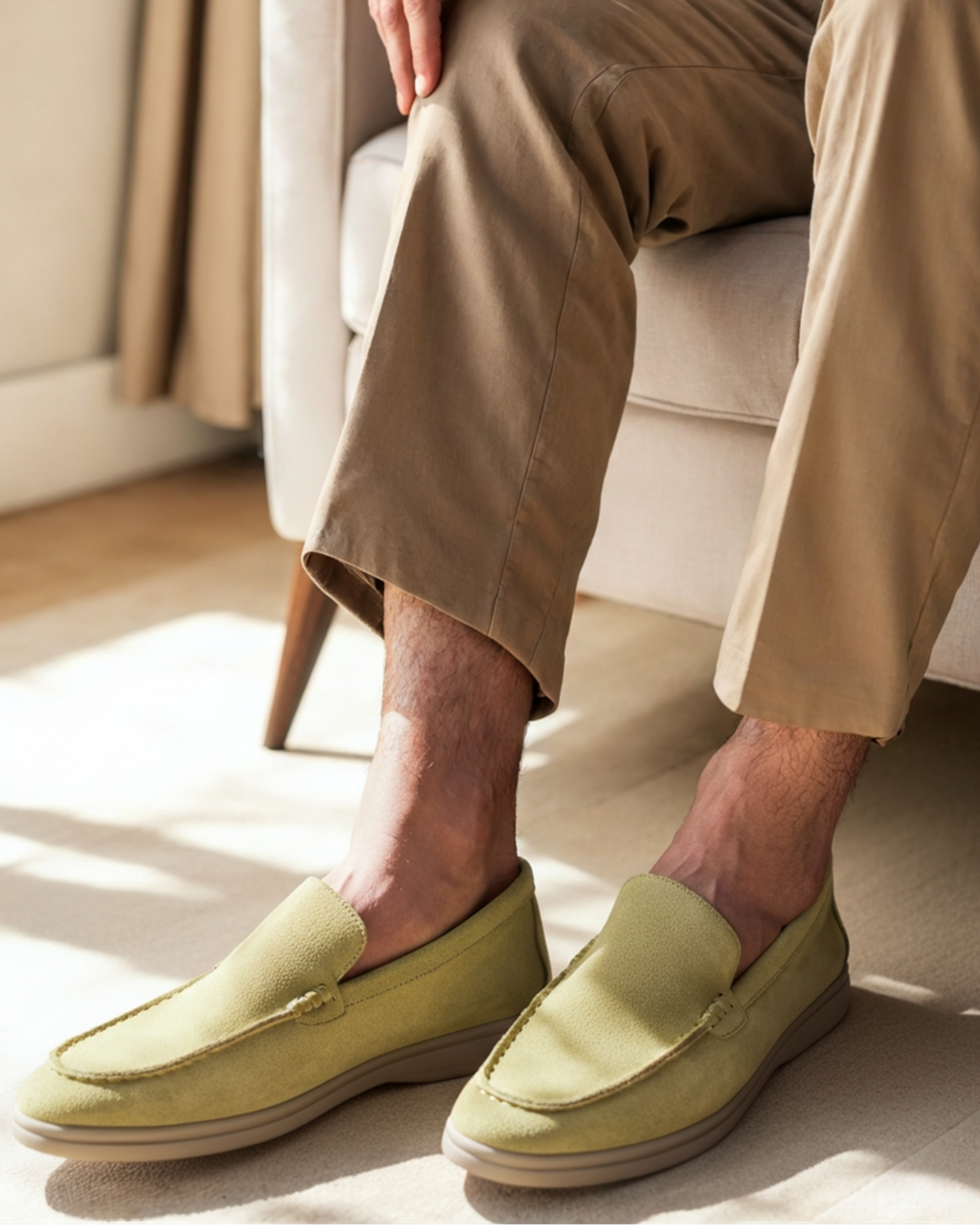 Europa Premium Wildleder Loafers