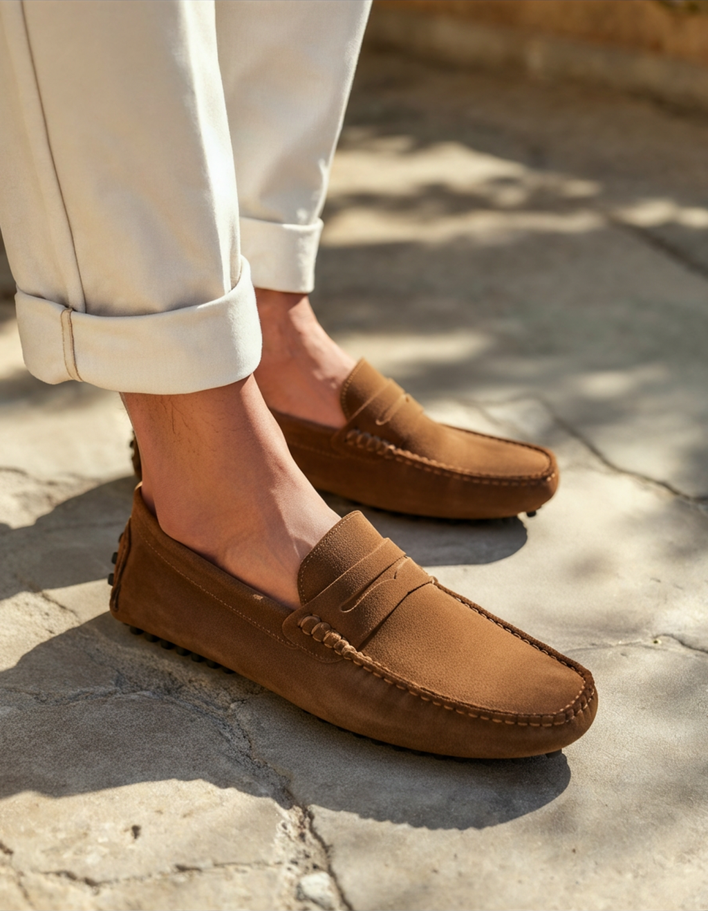 Riviera Suede Driver Loafers | Europa