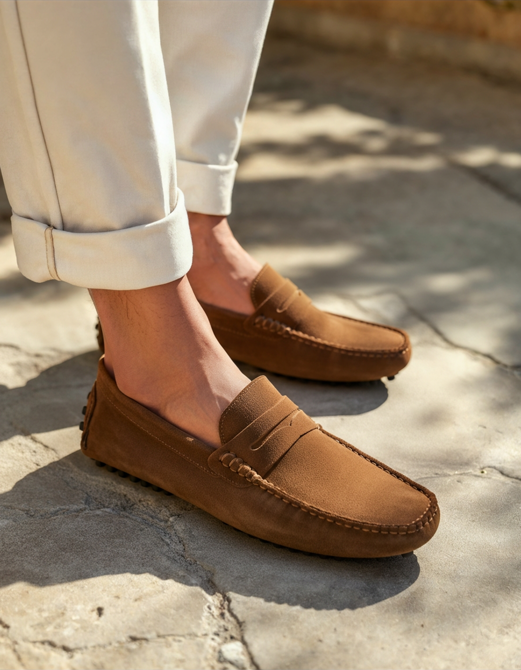 Riviera Suede Driver Loafers | Europa