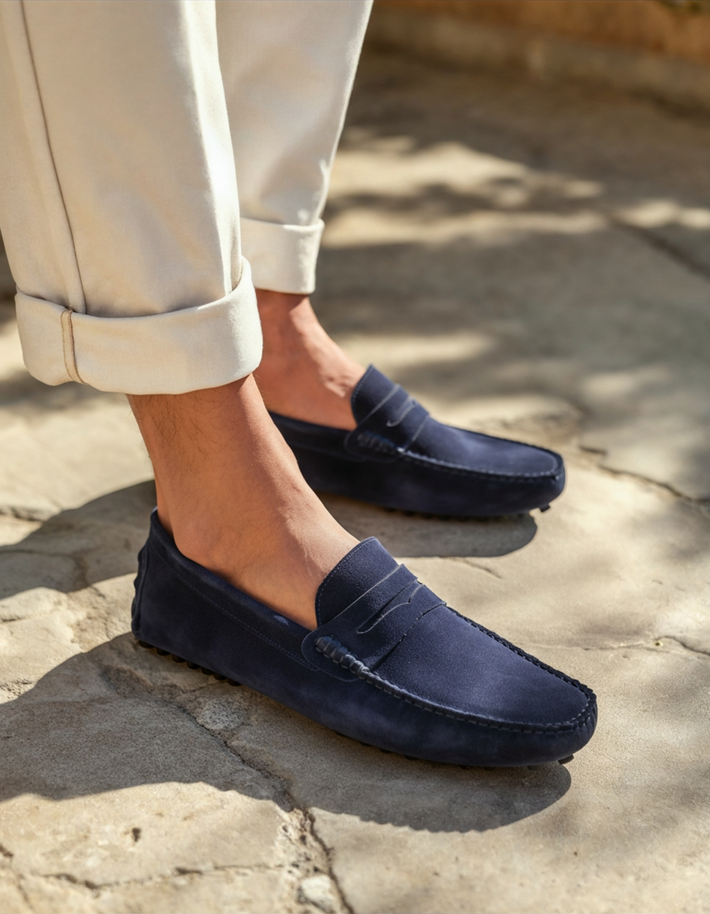 Riviera Suede Driver Loafers | Europa