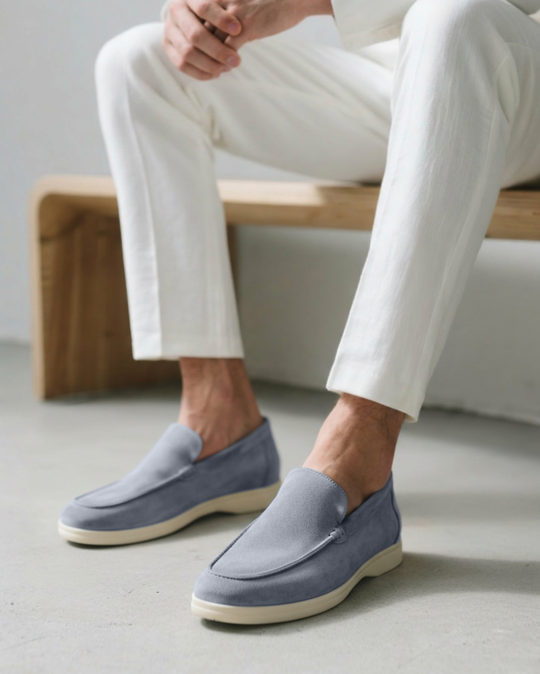 Europa Classic Suede Loafers | Europa