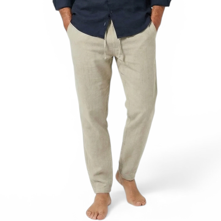 Positano Pure Linen Beach Pants | Europa
