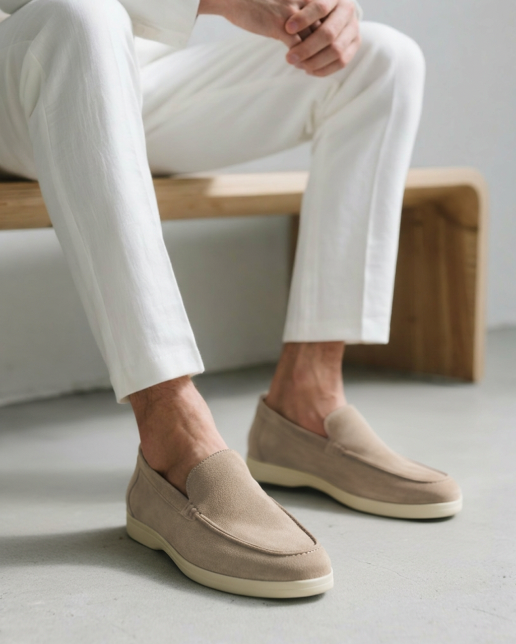 Europa Classic Suede Loafers | Europa