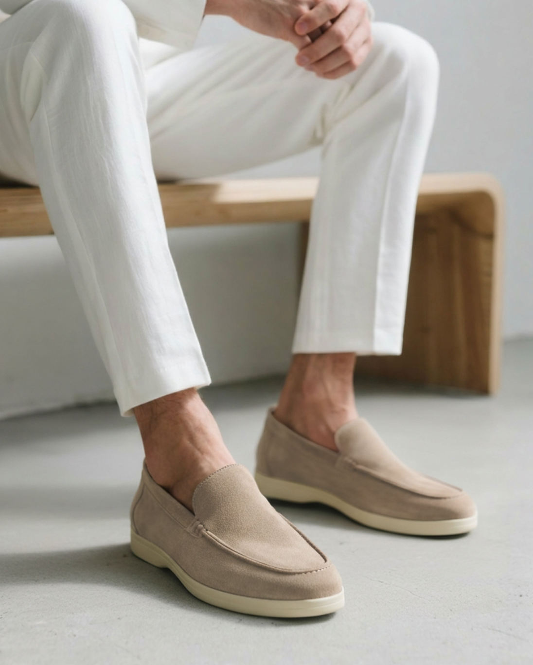 Europa Classic Suede Loafers | Europa